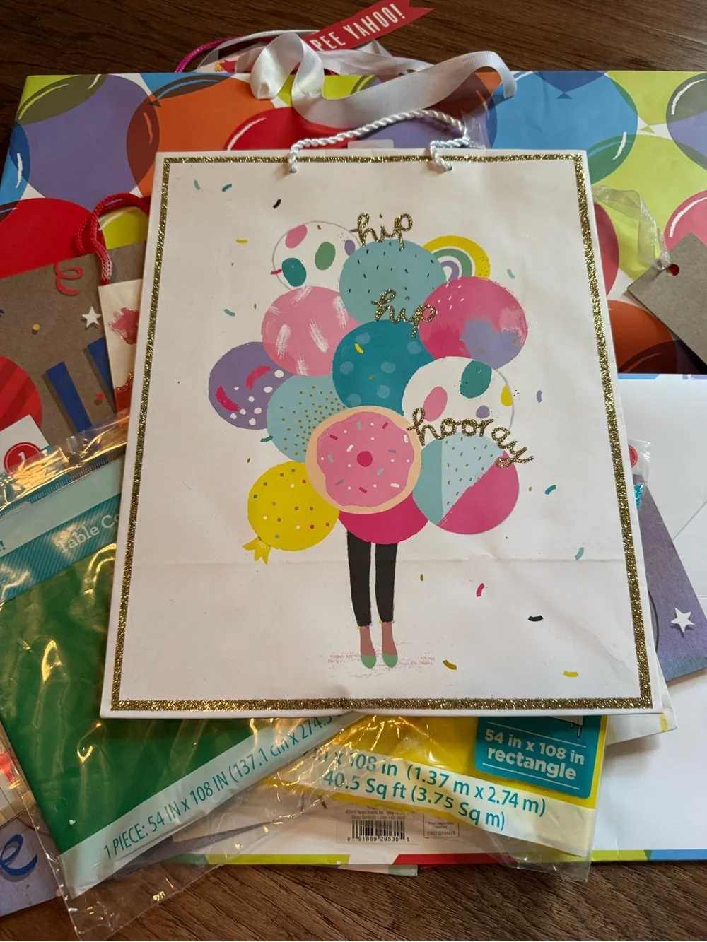 13 various size and occasion gift bags